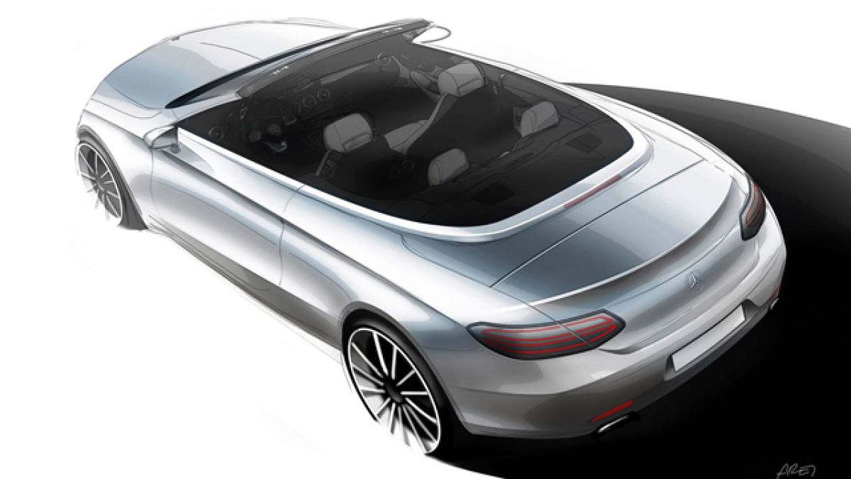 Mercedes-Benz разкри скици за C-Class