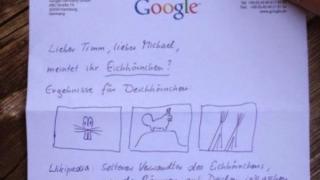 Баща и син изпратиха въпрос на Google по пощата. Вижте какво им отговориха!  