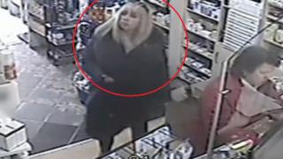 Вижте "учтивата" крадла: Обира аптеки в София! (ВИДЕО)