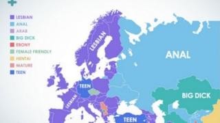 Проучване: Какво порно гледат жените на Балканите (КАРТА)