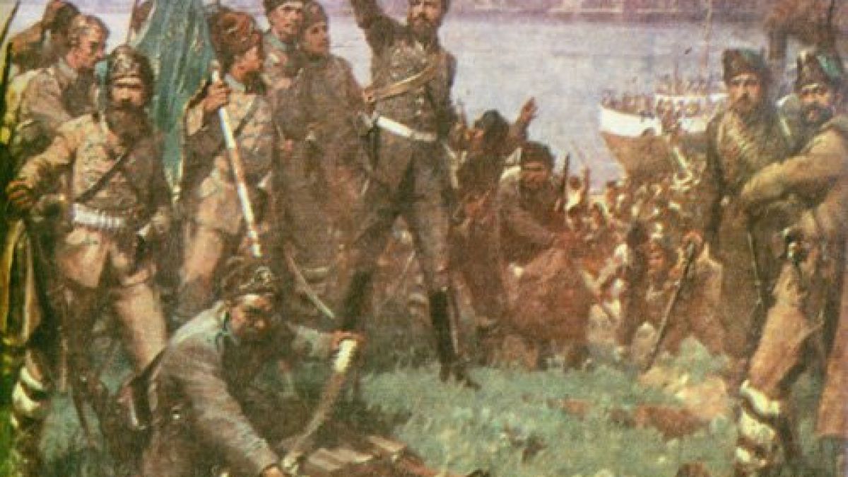 О, минало незабравимо: На 17 май преди 140 г. четата на Христо Ботев стъпва на Козлодуйския бряг