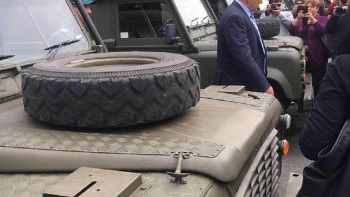 Борисов: Не сме за 40 джипа, важен е жестът!