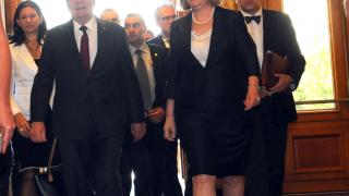 Цецка Цачева посрещна президента на Германия Йоахим Гаук (СНИМКИ)