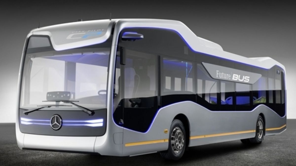 Mercedes-Benz показа бъдещето! Ще се возим в безпилотни автобуси (ВИДЕО)