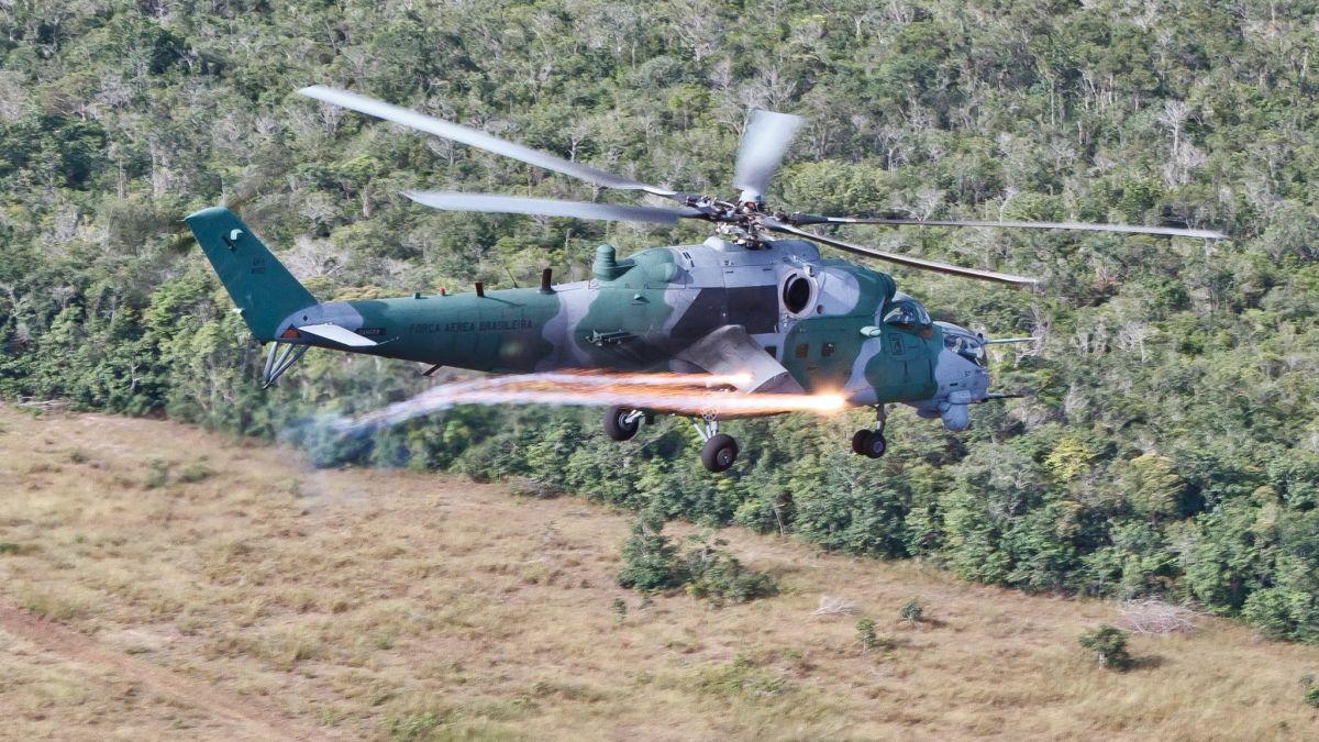 Бразилските Ми-35М излязоха в мрежата