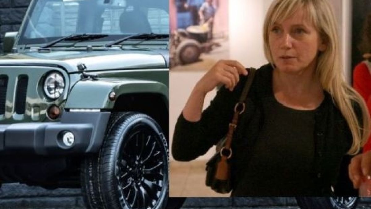 Елена Йончева с мега джип за 100 бона