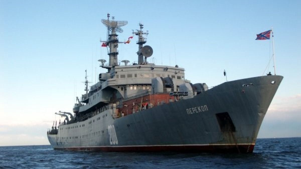Във Варна извършиха ремонт на кораб от руския военен флот