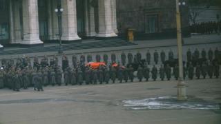Появиха се уникални цветни СНИМКИ от погребението на Сталин  