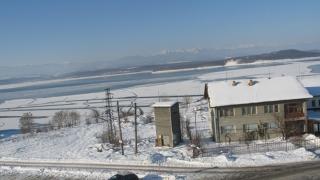 Язовир „Огоста“ замръзна