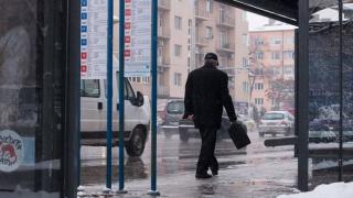 Нова мода: Непознат обикаля спирките в София и закичва кошчетата с ... (СНИМКА)
