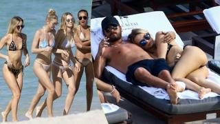 Бившият на Кортни Кардашиян в секстройка (СНИМКИ 18+)