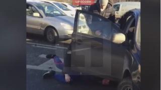 Екшън в Москва! Полицаи преследваха бандити – стреляха по тях, но... (ВИДЕО 18+)