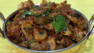 Вкусотии в чинии: Дробчета на тиган с бекон и гъби  