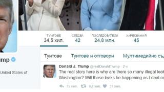Тръмп разкри страшна информация за САЩ чрез туит (СНИМКА)