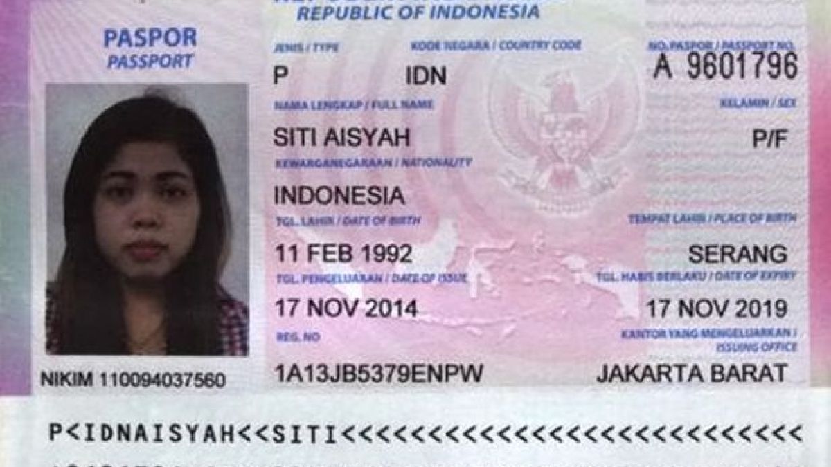 Заподозряната за покушението срещу Ким Чен Нам е мислела, че я снимат в телевизионно шоу