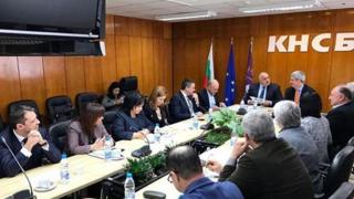 На срещата с ГЕРБ: КНСБ отправи послания към бъдещата власт, ето ги