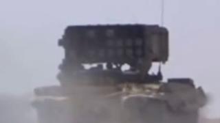 ТОС-1А „Припек” изпепелява терористите до Палмира (ВИДЕО)  