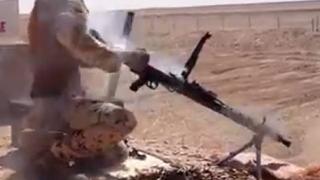 Инструктор от НАТО за малко да се самоубие заради засечка на немска картечница (ВИДЕО)