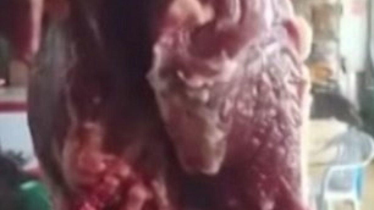 Зомбитата идват! Парче месо оживя в магазин пред очите на клиентите (ВИДЕО)