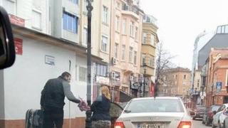 Руса мацка с бял мерцедес! Лоша комбинация...най-вече в Пловдив (СНИМКА)