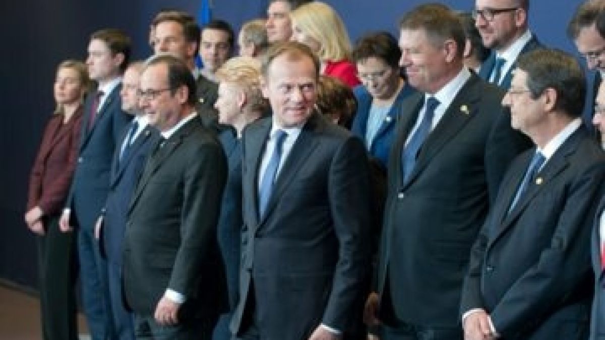 С нелеп аргумент: ЕС се отказа от „семейната снимка“ на лидерите