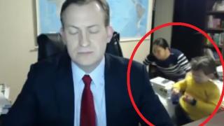 Това е животът: Ето какво довело до култовия гаф в Би Би Си, при който палави малчугани прекъснаха живо включване (ВИДЕО)