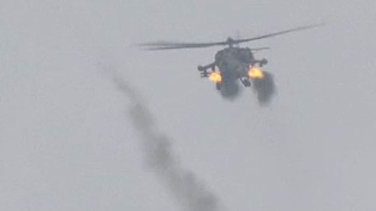 Ми-28 на иракските ВВС изпепеляват терористи до Мосул (ВИДЕО)