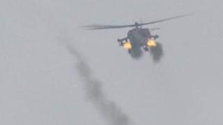 Ми-28 на иракските ВВС изпепеляват терористи до Мосул (ВИДЕО)