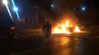 Първо в БЛИЦ! Огнен ужас в София
