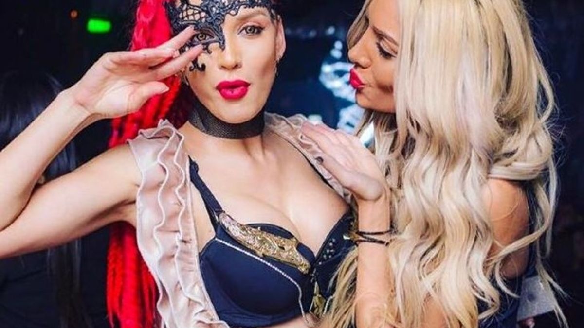 Русата Златка мърсува с пищна мадама (СНИМКА 18+)