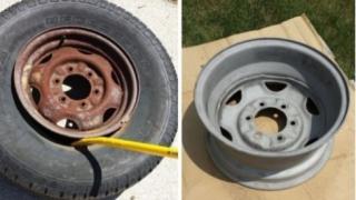 Не е за вярване в колко ценна и полезна вещ може да превърнете старата джанта! (СНИМКИ)