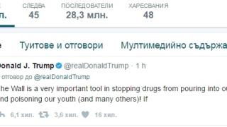 Тръмп направи важно уточнение чрез туитър пост!