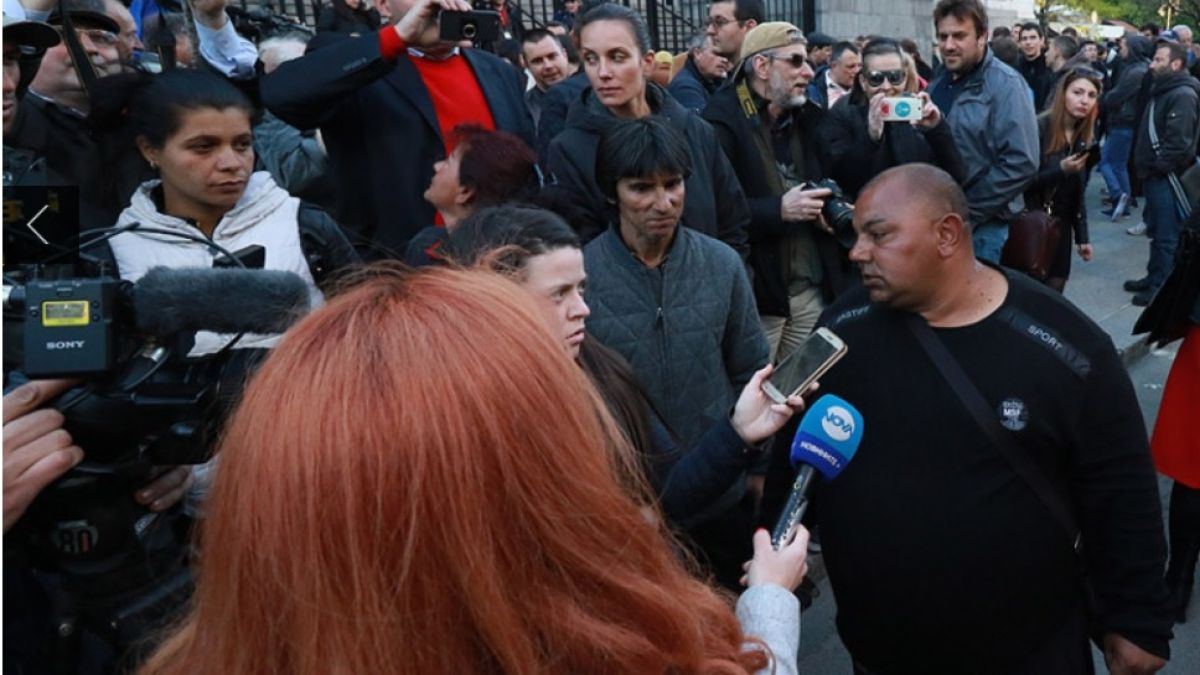 Пълен провал на олигархичния протест пред Съдебната палата