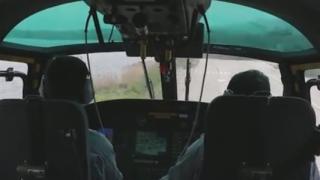 Уникален разказ и ВИДЕО от пилотската кабина