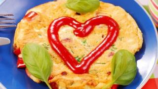 Бързо,лесно, вкусно! Омлет с варени картофи