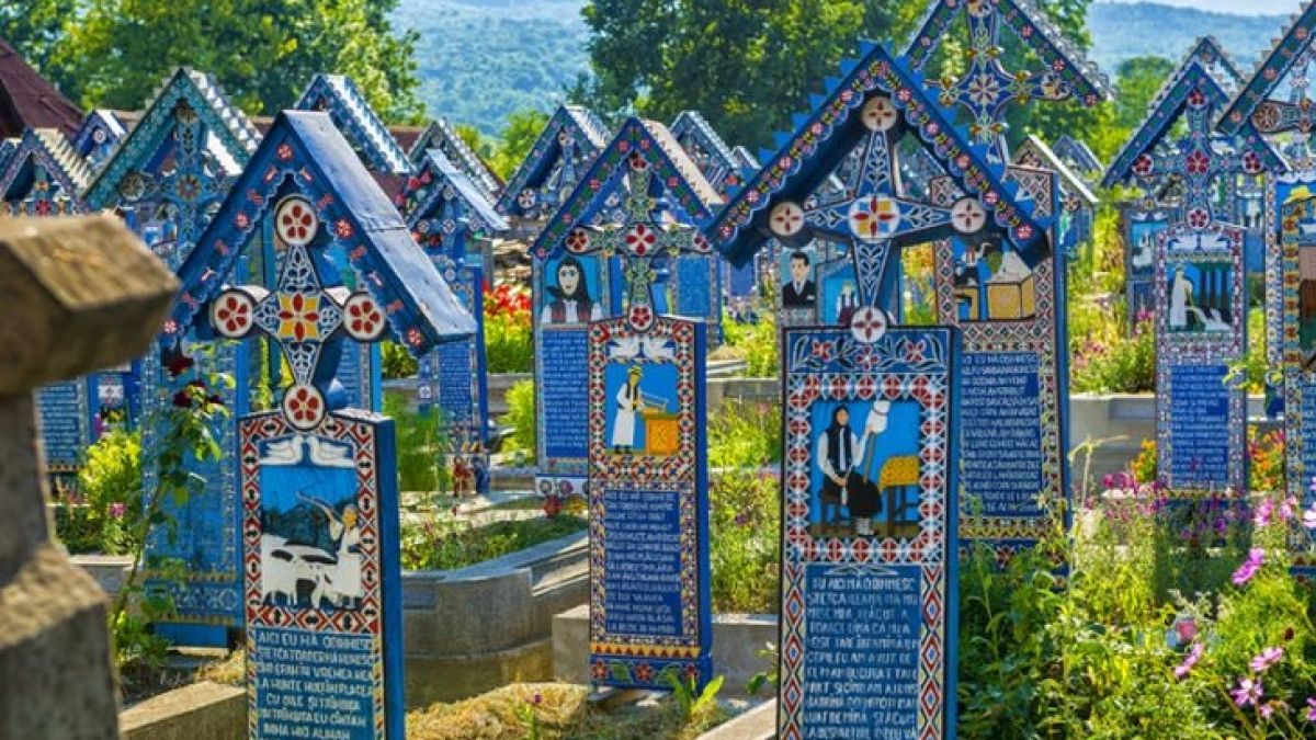 Невероятно, но факт! В Европа има весело гробище (СНИМКИ)