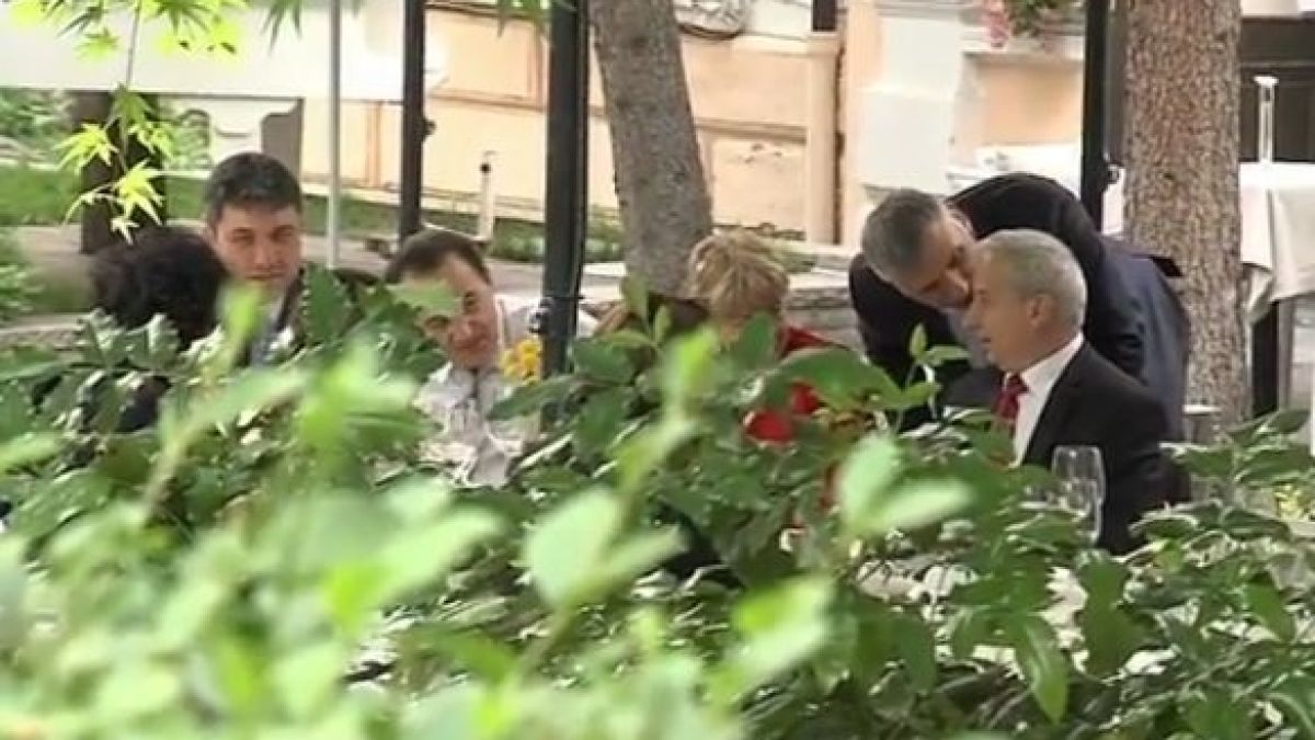 Уникално ВИДЕО от гуляя на Герджиков и министрите му!