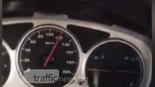 Рейс фучи със 120 км/ч на пътя убиец Пловдив-Асеновград (ВИДЕО)