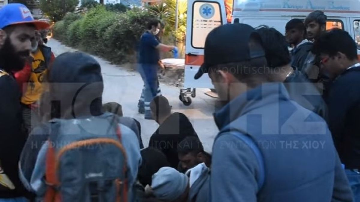 В бежанския лагер Суда е страшно, 35 души спешно са откарани в болница (ВИДЕО)