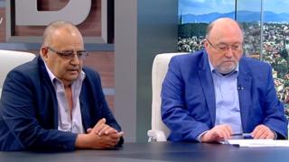 Свада! Божидар Димитров и Александър Йорданов се хванаха за гушите заради думите на Путин за азбуката