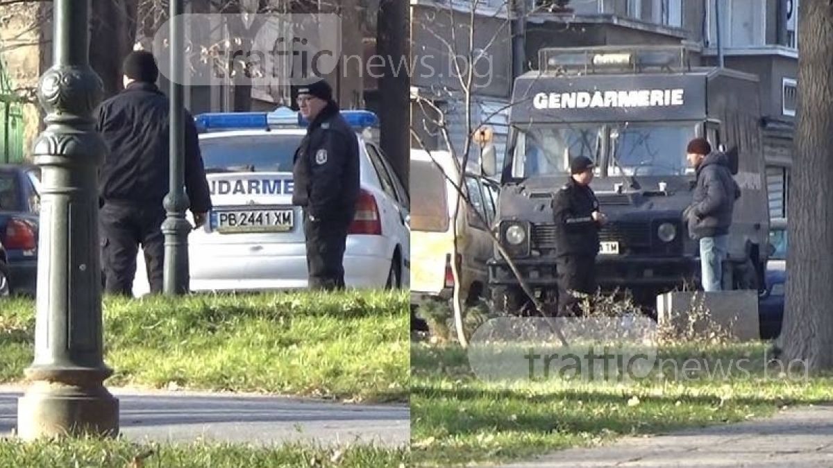 Мъж заплаши, че ще нахлуе в заложен магазин зад Джумая джамия с граната