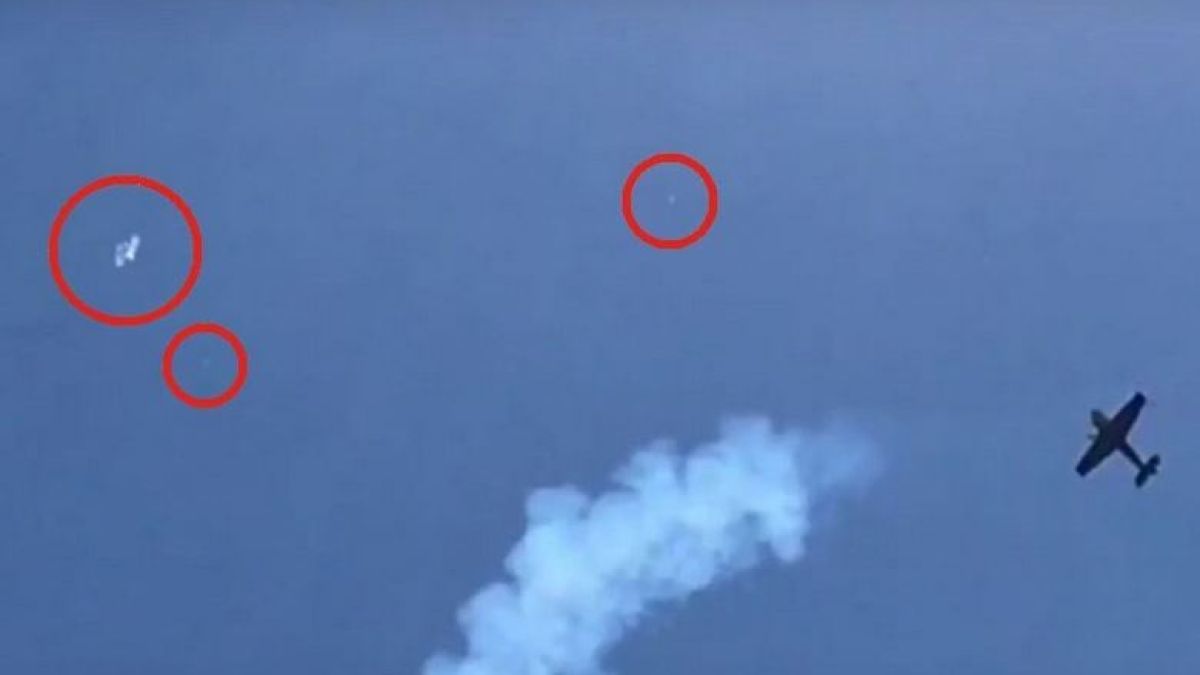 НЛО смрази уфолог на авиошоу (ВИДЕО)