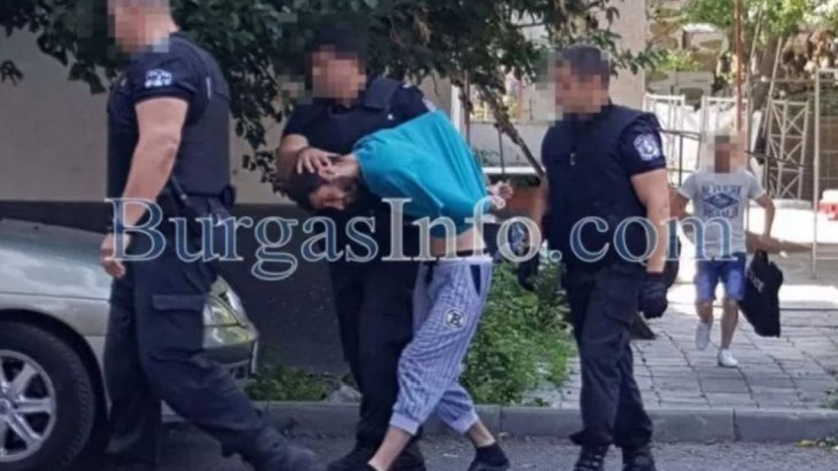 Край на заложническата драма в Бургас след 20 часа! (СНИМКИ)