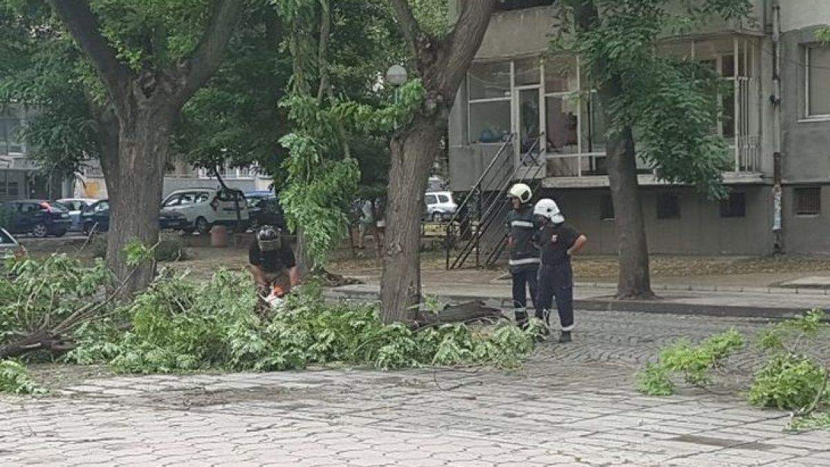 Страшно природно явление е причинило погрома в Пловдив
