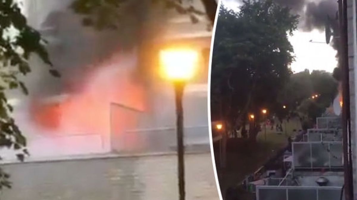  Пожар избухна в северната част на Лондон (ВИДЕО)