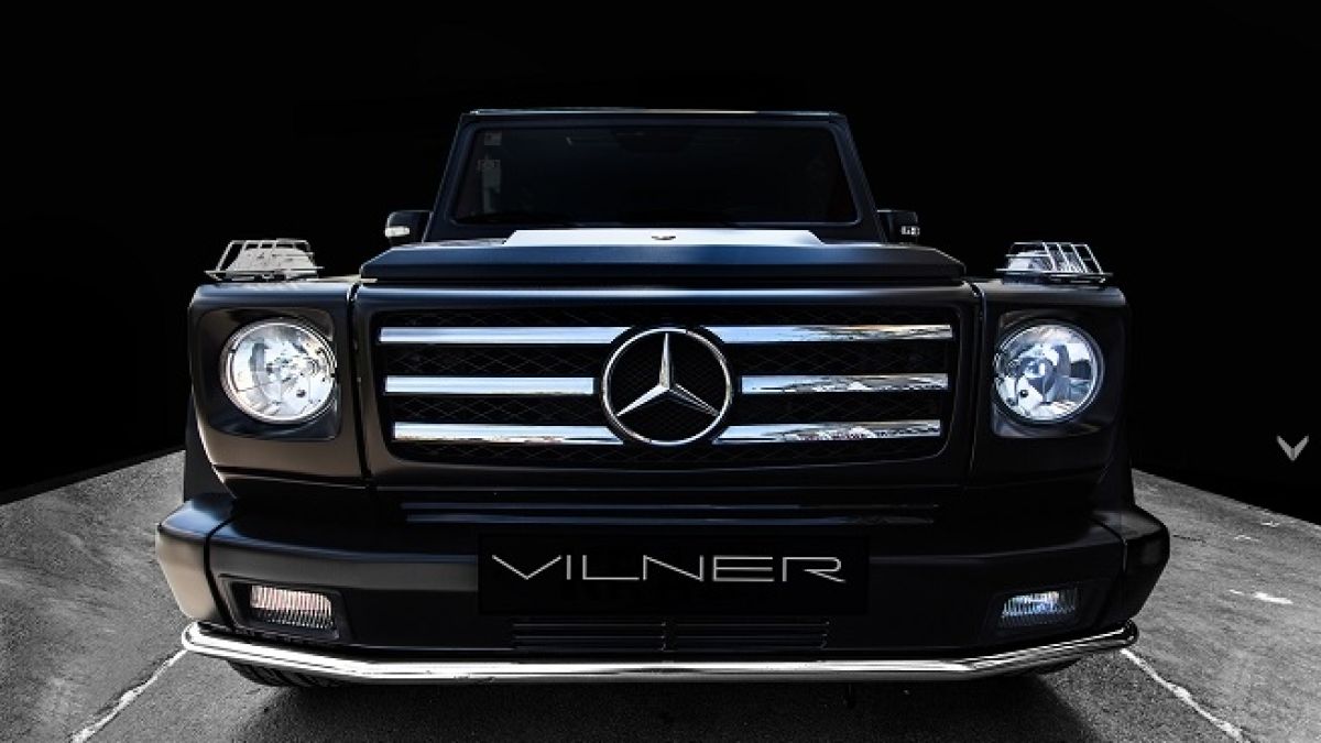 Mercedes G 55 AMG издигнат на нивото на Maybach (СНИМКИ)