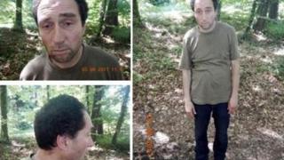СНИМКА показа психаря, вилнял с бензинова резачка в Швейцария