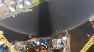 Изумително природно явление шашна Санкт Петербург (ВИДЕО)