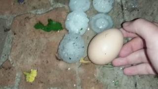 Апокалипсис в Шуменско! Град като яйца помля село Царев брод! Страшно е - като от филм на ужасите е, проплака малката Павлина (СНИМКИ)