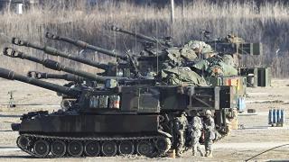 САЩ и Япония провеждат мощно военно учение, канонада под носа на Ким
